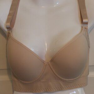 Underwire Nude Colored Underwire Padded Bra Size 40 C